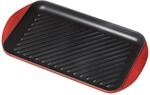 Le Creuset Grill Aus Emailliertem Gusseisen Farbe Kirschrot 47x25 Cm