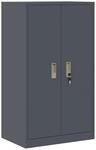 Vidaxl Storage Cabinet Anthracite 60 X 40 X 105 Cm Steel
