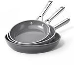 Pfannenset Keramik Induktion 20/24/28cm, Diamondtitan-beschichtung,...