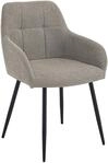 Esszimmerstuhl Fergus Stoff Taupe
