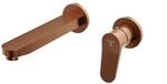 Steinberg Serie 340 Wand-waschtischarmatur, Ausladung 200mm, F&uuml;r