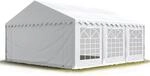 Party-zelt Festzelt 6x6 M Garten-pavillon -zelt Pvc Plane 700 N In Wei&szlig;...