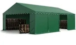 Toolport Lagerzelt 5x8 M Zelthalle Unterstand Weidezelt Pvc Plane 700 N...