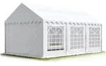 Party-zelt Festzelt 4x6 M Garten-pavillon -zelt Pvc Plane 700 N In Wei&szlig; Wasserdicht