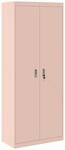 Aufbewahrungsschrank Rosa 80 X 40 X 200 Cm Stahl Vidaxl