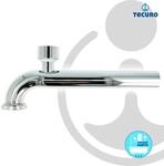 Tecuro Abgangsbogen 90&deg; Mit Rohrbel&uuml;fter F&uuml;r Siphon Geruchsverschluss,...