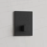 Kronenbach Smart Push Thermostat Unterputz F&uuml;r 3 Verbraucher, Eckige...