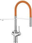 3 Wege Wasserhahn Kueche Spueltischarmatur Verchromt Kuechenarmatur Mit Orange 360