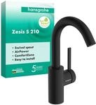 Hansgrohe Zesis S - Waschtischarmatur, Coolstart, Schwarz Matt 74741670