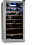 Klarstein - Vinamour 26 Uno Weink&uuml;hlschrank 26 Flaschen 88 Liter Edelstahl Led