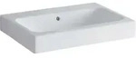 Geberit - Icon Waschtisch 60x48,5cm Wei&szlig;, Ohne Hahnloch, 124063600