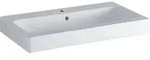 Geberit Icon Aufsatzwaschtisch Mit Hahnloch, 75x48,5cm Wei&szlig;,