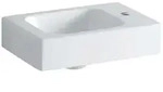 Geberit Icon Handwaschbecken 38x28cm, Wei&szlig;, Mit Hahnloch Rechts,