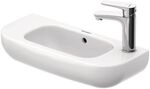 Duravit - D-code Handwaschbecken, Mit Hahnloch Rechts, Mit