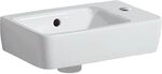Geberit - Renova Compact Handwaschbecken, Ablagefl&auml;che Ohne Verk. Ausladung,