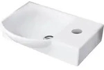 Fackelmann - G&auml;ste-wc Keramikbecken Links