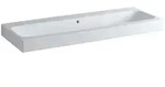 Icon Waschtisch 120x48,5cm Wei&szlig;, Ohne Hahnl&ouml;cher, - Geberit