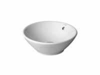 Duravit - Bacino - Waschbecken ohne Hahnloch mit Überlauf, Durchschnitt 420mm, Weiß