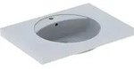 Geberit Preciosa Waschtisch Mit Ablagefl&auml;che, Breite 80cm, Tiefe 55cm, Hahnloch