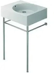 Duravit Universalbecken Scola 61,5x46cm, M Hl, &Uuml;, Hl, Beck. Li, We.