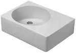 Duravit - Scola - Universalbecken Mit &Uuml;berlauf, 62x46 Cm, Wei&szlig; - Ohne Hahnloch,