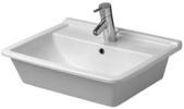 Duravit - Einbauwaschtisch Starck 3 56cm, 1 Hahnloch, 0302560000