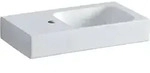 Icon Waschtisch 53x31cm, Wei&szlig;, Ablagefl&auml;che Links, - Geberit