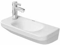 Duravit Handwaschbecken DuraStyle 50cm ohne Überlauf, mit Hahnlochbank, ohne