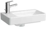 Laufen - Pro S Handwaschbecken, Becken Rechts, Ohne Hahnloch, Mit