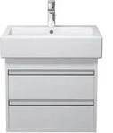 Duravit Waschtisch Vero 600mm, Mit &Uuml;berlauf, Mit Hahnlochbank, 1