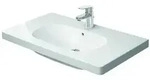 Duravit D-code Waschtisch, Mit Hahnlochbank, Mit &Uuml;berlauf, 850mm,