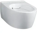 Geberit Icon Wand-wc Tiefsp&uuml;ler, Verk&uuml;rzte Ausladung, Geschlossene Form, Rimfree