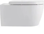 Me By Starck Wand-wc 570x370x355mm, Wei&szlig; Hochglanz, 4,5l, Tiefsp&uuml;ler, Geschlossen,