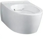 Geberit Icon Wand-wc Tiefsp&uuml;ler, Verk&uuml;rzte Ausladung, Geschlossene Form, Rimfree