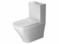 Stand-WC-Kombination durastyle tief, 370 x 630 mm, Abgang Vario weiß 2155090000 -