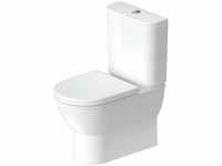 Duravit - Stand-WC-Kombination darling new tief, 370 x 630 mm, Abgang Vario weiß