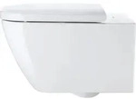 Duravit - Happy D.2 - Wand-wc, Durafix, Wei&szlig; 2221090000