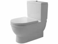 Starck 3 - wc Kombi Big Toilet, Weiß 2104090000 - Duravit