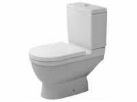 Stand wc Kombi Starck 3 65,5cm, Abgang senkrecht, weiss, Farbe: Weiß - 0126010000 -