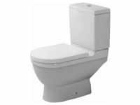 Stand wc Kombi Starck 3 65,5cm, Abgang senkrecht, weiss, Farbe: Weiß mit Wondergliss