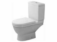 Stand wc Kombi Starck 3 65,5cm, Abgang waagerecht, weiss, Farbe: Weiß mit