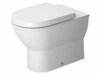 Stand-WC back-to-wall darling new tief, 370 x 570 mm, Abgang waagerecht weiß