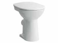 Pro Stand-Tiefspül-WC, Abg.waagrecht, 360x470 mm, Farbe: Weiß mit lcc -