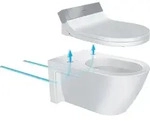Wand-wc Starck 2 620 Mm, Tiefsp&uuml;ler F&uuml;r Sensowash Wei&szlig; M. Wondergliss...