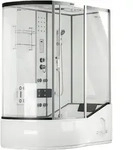 Duschkabine Mit Badewanne Allin 2in1 - 170 X 90 Wei&szlig; Links Seitenauslage:...