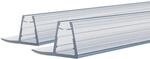 2x Duschdichtung 8mm Gummilippe K&uuml;rzbar Dichtung F&uuml;r Glast&uuml;r Dusche Duschkabinen