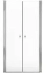 Home Deluxe - Duschabtrennung Lavea - Klarglas - Ma&szlig;e: 110 X 195 Cm - 6 Mm