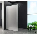 10 Mm Duschwand Aquos-frost 120 X 200 Cm