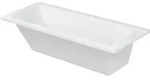Duravit - D-code Badewanne, 1600x700mm, Rechteckig, Einbauversion,