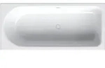 Ocean Badewanne 170x75 Cm, 8854, &Uuml;berlauf Hinten , Weiss, - Bette